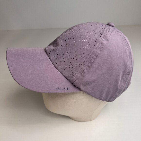 Alive Hat Women One Size Perforated Geo Spell Out Logo Run Gym Hype Core Cap Ex main image 12